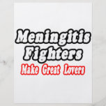 Meningitis-Kämpfer machen große Liebhaber Flyerdesign