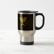 Menorah Flamme Kaffee Tassen