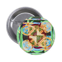 Menschliche Genetik - ändernde Geschlechts-Symbole Anstecknadelbuttons