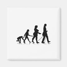 Menschliches Evolution_8 Kühlschrankmagnete