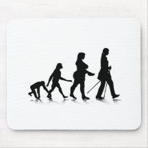 Menschliches Evolution_8 Mousepad