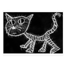 Meow!  Kaufen Sie mich bitte! Postkarte