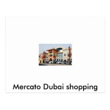 Mercato Dubai Einkaufen Postkarten