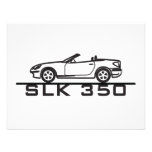 Mercedes SLK 350 Personalisierte Einladungskarten