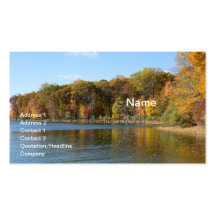 Merrill Nebenfluss-Reservoir in Washington, New-Je Visitenkarten
