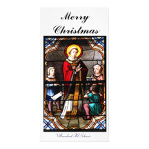 Merry Christmas Fotokarte