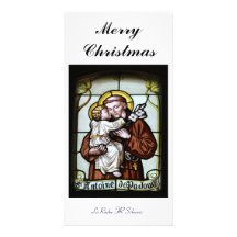 Merry Christmas Fotokarte