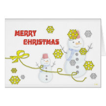 Merry Christmas Karten