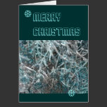 "Merry Christmas" Weihnachtsgrußkarte - dezent karten