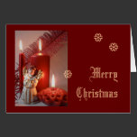 "Merry Christmas"   Weihnachtsgrußkarte - traditio karten