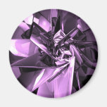 Metalle von Lila Kühlschrankmagnet