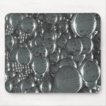 Metallkugeln Silber Mousepads