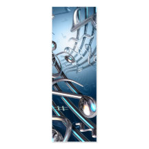 Metallmusikalische Anmerkungen abstrakt Visitenkarten Vorlagen