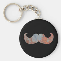 Metallschnurrbart Schlüsselband