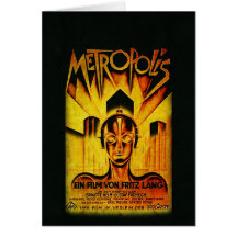 METROPOLIS Original RESTORED Adaptation Tarjetón