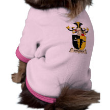 Metzger Family Crest Pet Tee Shirt