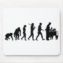 Metzger-Schlächterei-Knochen-Steakvollkommenheitss Mousepads