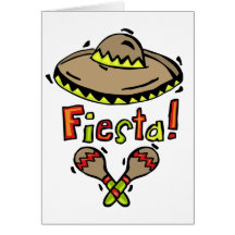 Mexikanische Fiestakarte