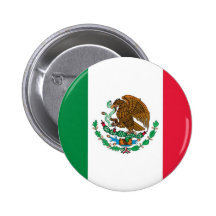 Mexikanische Flagge Buttons