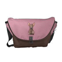 Mexikanischer unbehaarter HundeCartoon Kurier Tasche