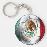 Mexikanisches Fußball keychain für Mexiko-Fans Schlüsselbänder
