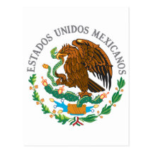 Mexikanisches Wappen Postkarten