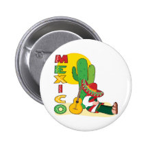 Mexiko Button