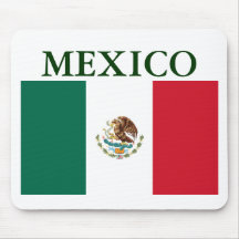 Mexiko-Flagge Mousepad