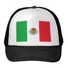 Mexiko-Flaggen-T-Shirt mexikanische Flagge Baseballmützen