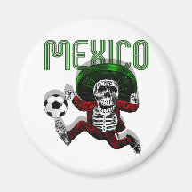 Mexiko-Fußball-EL Tri Futbol über Todesgeschenken  Magnets