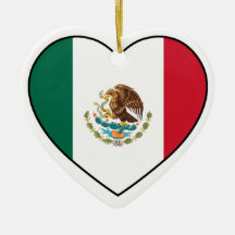 Mexiko-Herz-Verzierung für Weihnachtsbaum Weihnachtsornament