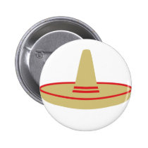Mexiko-Party Sombrero buttons