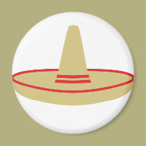 Mexiko-Party Sombrero magnete