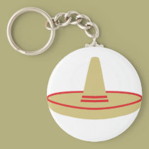 Mexiko-Party Sombrero schlüsselanhänger
