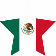 Mexiko-Stern Photofigur