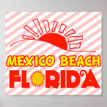Mexiko-Strand, Florida Posterdrucke