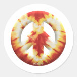 Meyoto Rot-gefärbte Krawatte Sticker