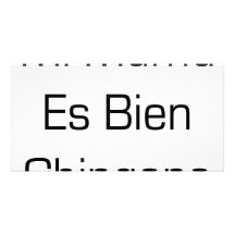 MI-Mutter Es Bien Chingona Photo Karten