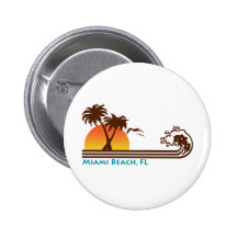 Miami Beach Button