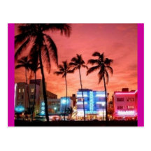 Miami Beach, Florida Postkarten