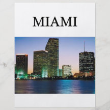 MIAMI Florida Flyerbedruckung