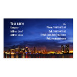 Miami-Nachtpanorama - Visitenkarte