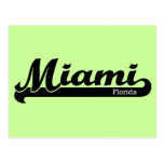 Miami-Postkarte