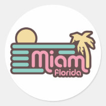 Miami aufkleber