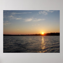 Michigan-Sonnenuntergang Plakatdrucke
