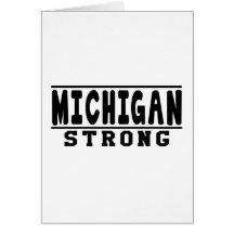 Michigan Strong Designs Card