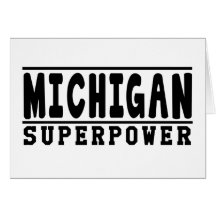 Michigan Superpower Designs Cards