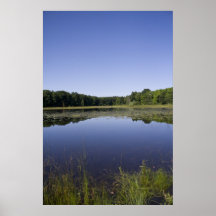 Michigan-Teichdruck Posterdrucke