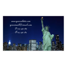 Midtown Manhattan Skyline, New York City Visitenkarte