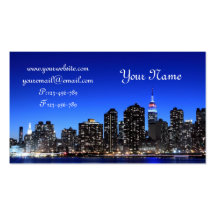 Midtown Manhattan Skyline, New York City Visitenkarten
